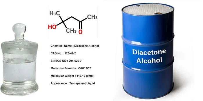 Diacetone Alcohol C6H12O2 CAS 123-42-2 Diacetone Alcohol C6H12O2 CAS 123-42-2